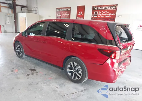 2025 Honda Odyssey Ex-L z USA, uszkodzony, nr VIN 5FNRL6H64SB053606